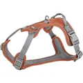 Postroj PREMIUM ACTIVE, rezavá L-XL: 74-100 cm / 25 mm